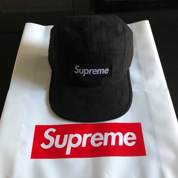 Other - Supreme Suede Box Logo Camp Cap